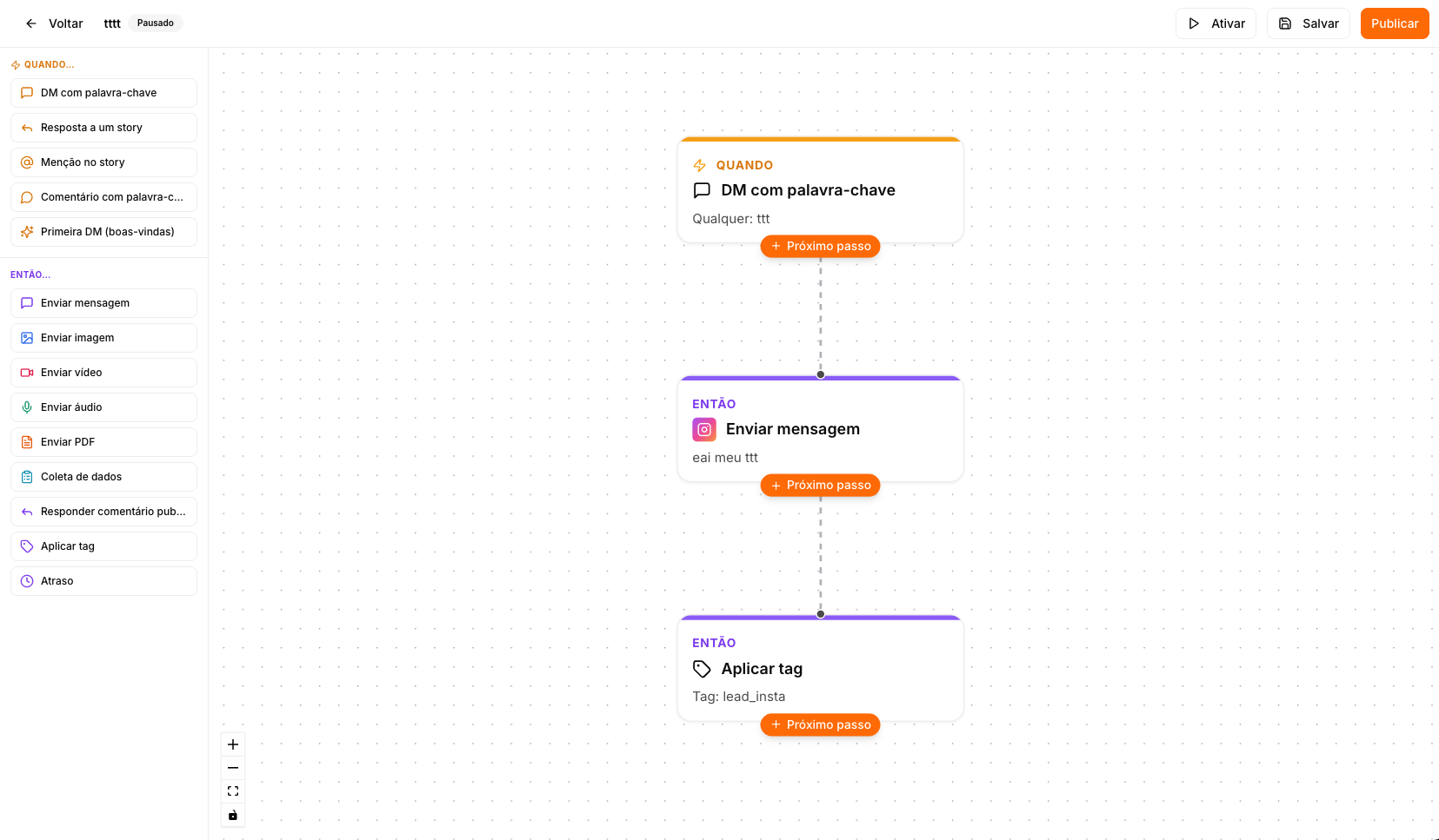 Instagram Flow Builder Meppy